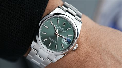 rolex datejust ii green dial|Rolex Datejust 36mm green dial.